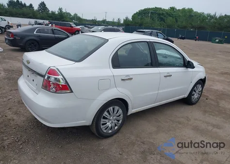 2009 Chevrolet Aveo Lt z USA, uszkodzony, nr VIN KL1TG56E59B399005